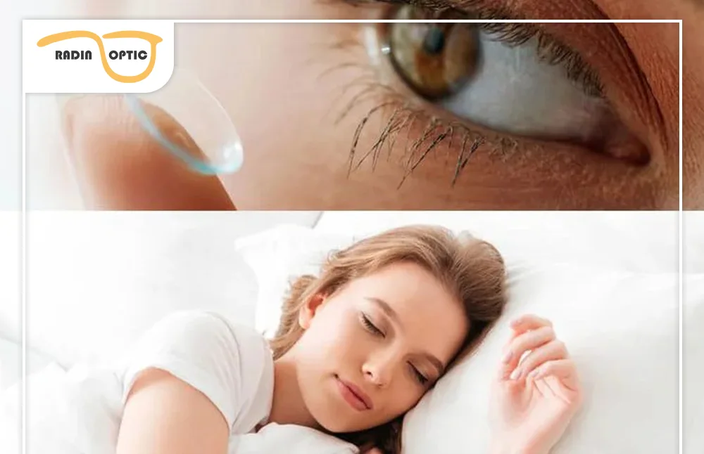 اگر با لنز اسکلرال بخوابیم چه میشود ؟